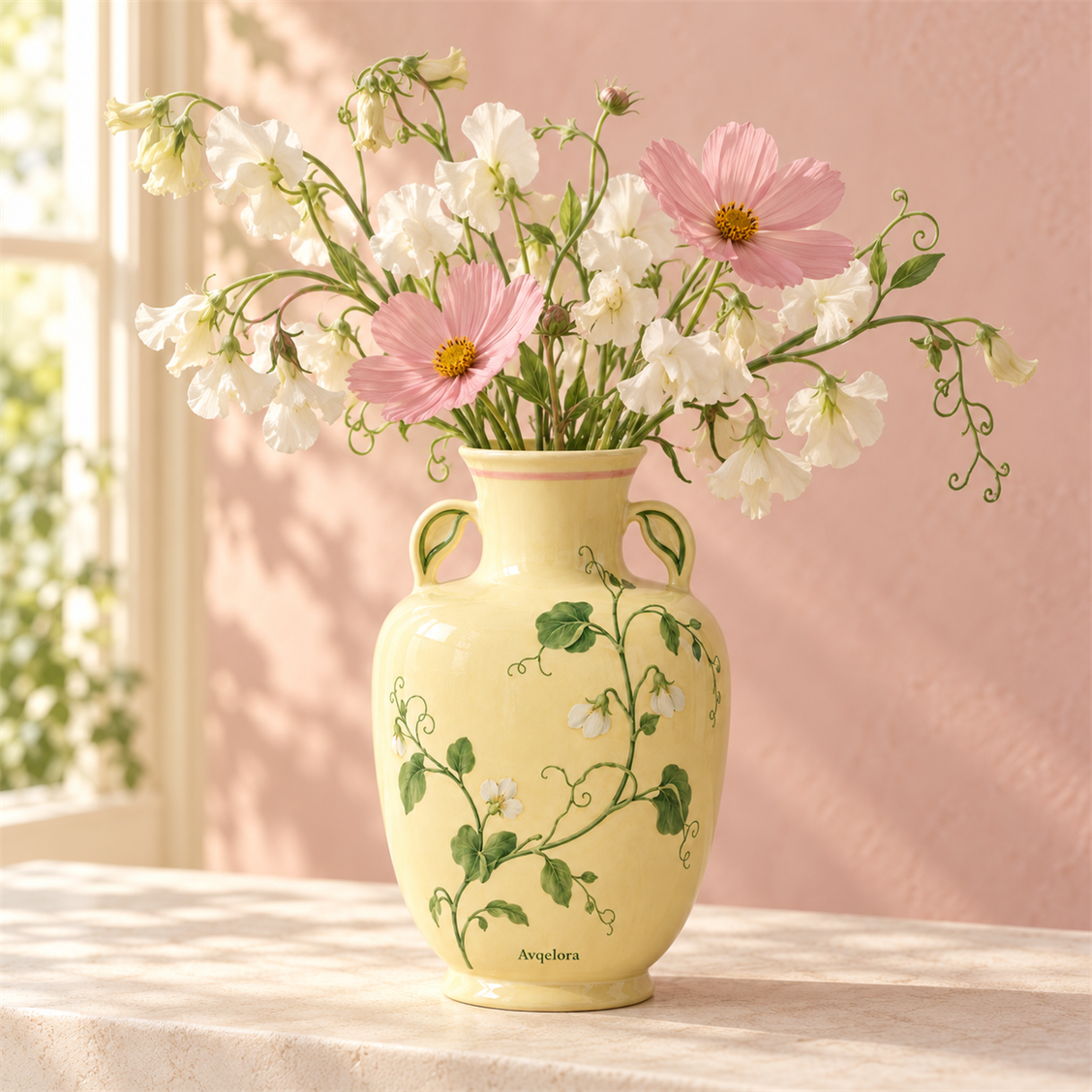 Avqelora Vine Handle Vase interior or alternate view